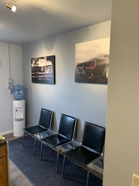collision center waiting room